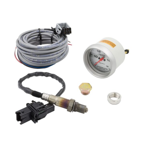 2-5/8 in. WIDEBAND AIR/FUEL RATIO, ANALOG, 8:1-18:1 AFR, MARINE SILVER