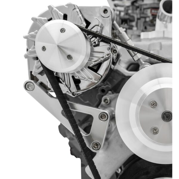 Small Block Chevy Deluxe Alternator Bracket - LWP