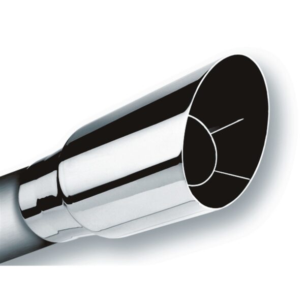 Tip 3in Inlet/ 3.5in Outlet Single Round Angle-Cut Intercooled