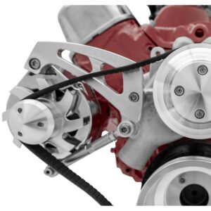 Big Block Chevy Ultra Alternator Bracket - Mid-Mount - LWP