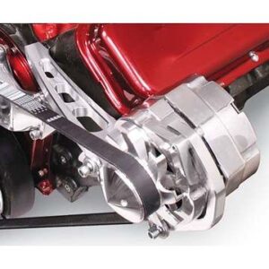Small Block Chevy Alternator Bracket - Wide - SWP - Driver