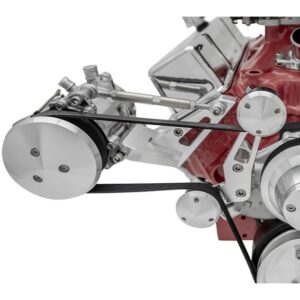 Small Block Chevy AC Bracket - Outward - SWP - Passenger