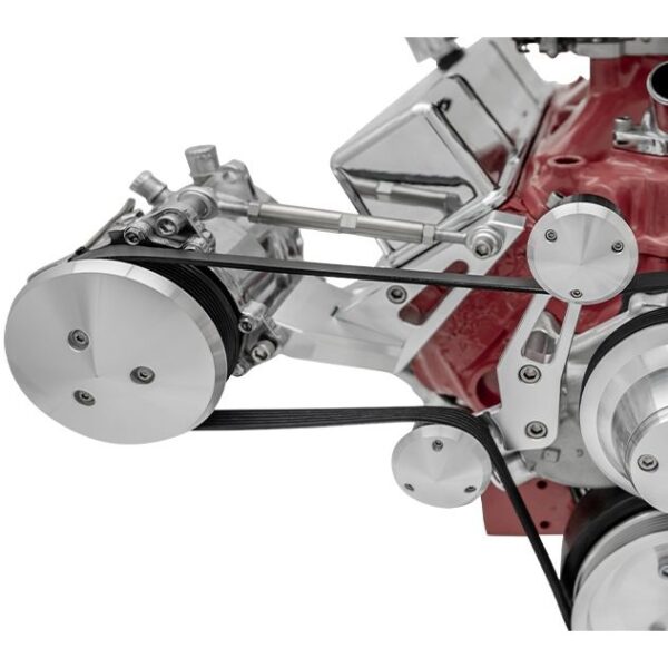 Small Block Chevy AC Bracket - Outward - SWP - Passenger