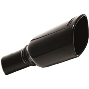Tip 2in Inlet/ 3.5in x 3.28in Outlet Single Square Rolled-Edge Angle-Cut