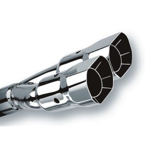 Tip 2.5in Inlet/ 3in Outlet Dual Round Intercooled With Y-Pipe