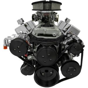 Big Block Chevy Ultra Serpentine System - All Inclusive - AC & PS - Black