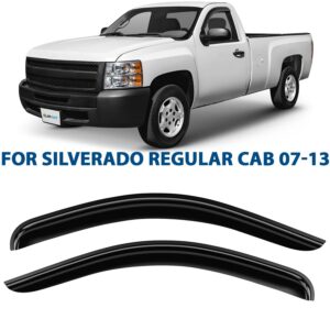 CLIM ART Tape-On Window Deflectors Extra Durable