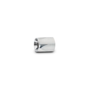 Hose End Socket; Size: -6AN; Color: Chrome