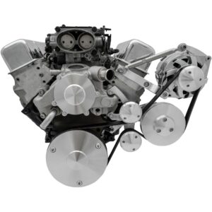 Chevy LT1 Gen II Serpentine Conversion - Outward - PS & ALT - GMT2 - Camaro