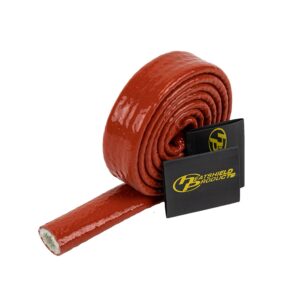 Heatshield Products 210010 - Fire Shld Slv Red 3/8 id x 3 ft Roll