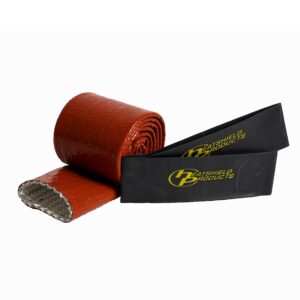 Heatshield Products 210020 - Fire Shld Slv Red 1-1/2 id x 3 ft Roll