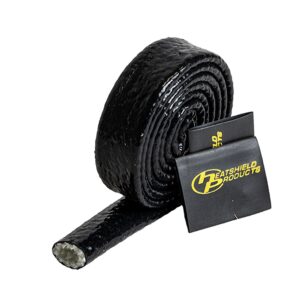 Heatshield Products 210040 - Fire Shld Slv Blk 3/8 id x 3 ft Roll
