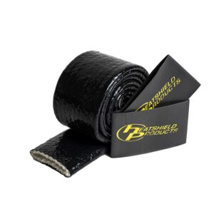 Heatshield Products 210048 - Fire Shld Slv Blk 1-1/4 id x 3 ft Roll