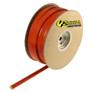 Heatshield Products 210112 - Fire Shld Slv Red 1/2 id x 100 ft Roll