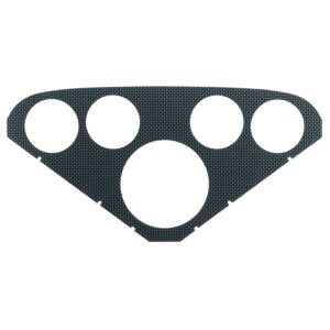 FACEPLATE FOR #2208, OPTIONAL, CARBON LOOK