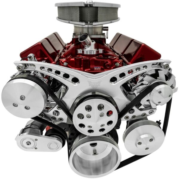 Big Block Chevy Revolver Serpentine System - AC & PS - GMT2
