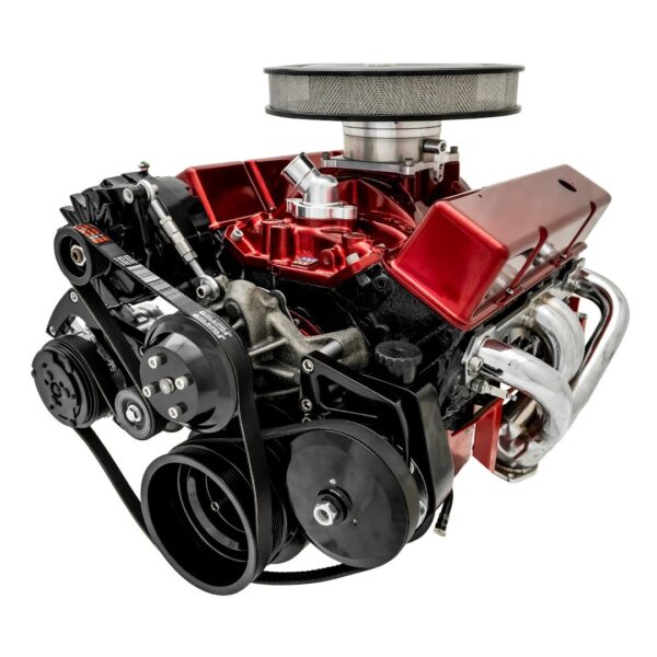 Small Block Chevy Black Sport Track Serpentine Conversion (AC/PS/ALT)