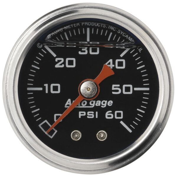 1-1/2 in. PRESSURE, 0-60 PSI, BLACK
