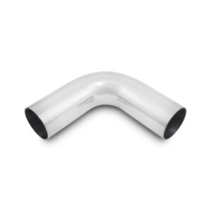 90 Degree Aluminum Bend, 3" O.D. - Polished