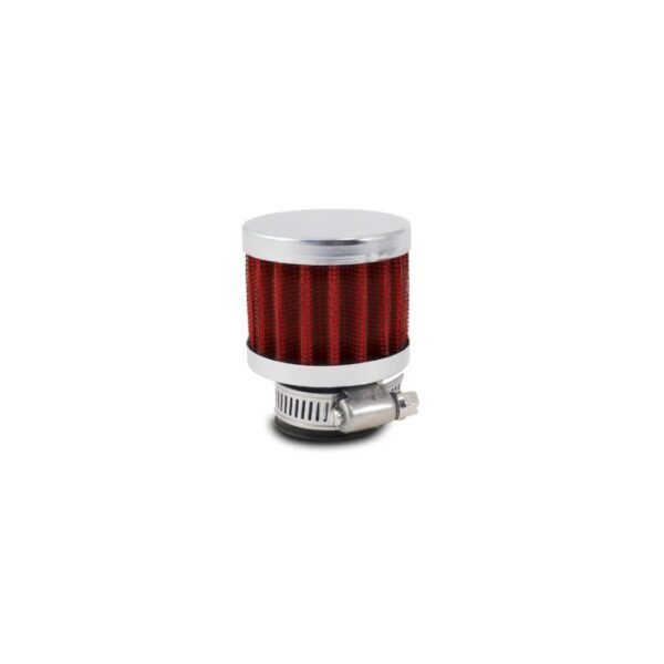 Crankcase Breather Filter w/ Chrome Cap, 1.25" Inlet I.D.