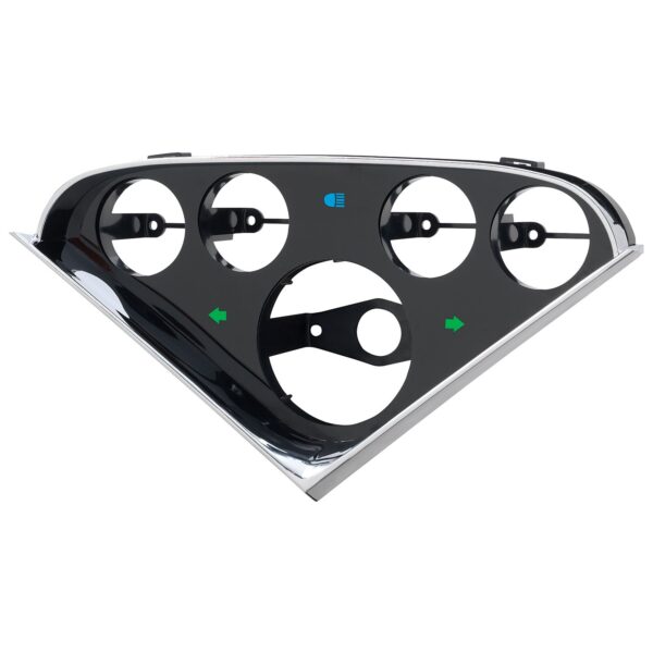 DIRECT FIT DASH PANEL, (3-3/8 in. , 2-1/16 in. X4), CHEVY TRUCK 55-59