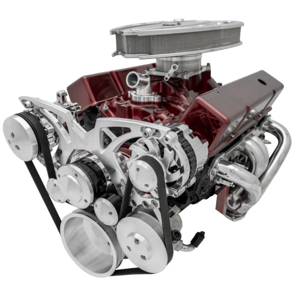 Big Block Chevy Style Track Serpentine System - EWP - AC & PS