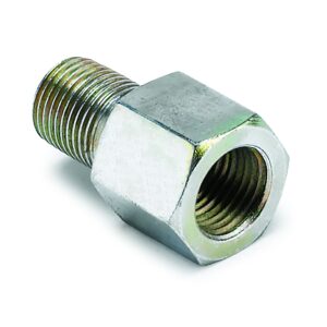 FITTING, ADAPTER, METRIC, 1/8 in. BSPT MALE TO 1/8 in. NPTF FEMALE, BRASS