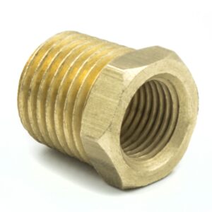 FITTING, ADAPTER, 1/4 in. NPT MALE, 1/8 in. NPT FEMALE, BRASS