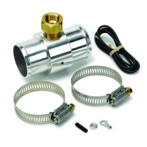 FITTING, ADAPTER, RADIATOR HOSE, 1.5 in. , 3/8 in. NPTF FEMALE, ALUMINUM