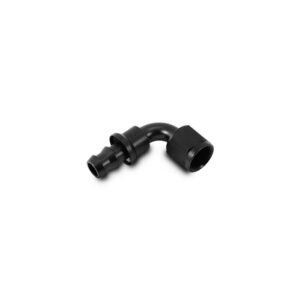 Push-On 90 Degree Hose End Elbow Fitting; Size: -6AN