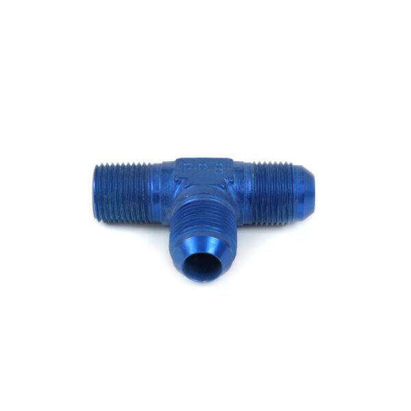 Canton 23-245TA T Fitting 1/2 Inch NPT and 2 -10 AN Ports Aluminum
