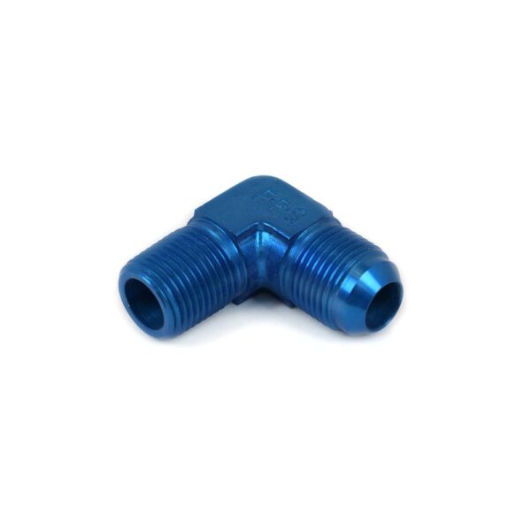 Canton 23-345A Adapter Fitting 1/2 Inch NPT To -10 AN 90 Degree Aluminum