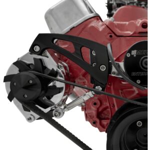 Big Block Chevy Alternator Bracket - EWP - Black
