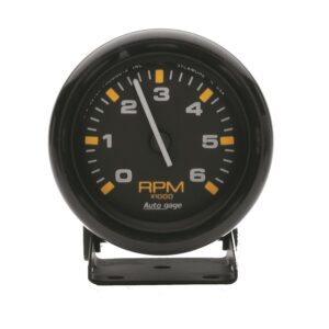2-3/4 in. PEDESTAL TACHOMETER, 0-6,000 RPM, AUTO GAGE