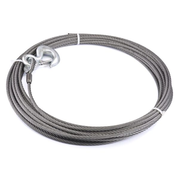 WIRE ROPE ASSEMBLY 3/8 Inch Diameter x 75 Foot Length