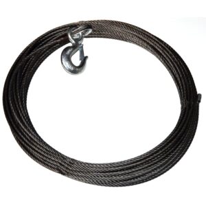 WIRE ROPE ASSEMBLY 3/8 Inch Diameter x 125 Foot Length
