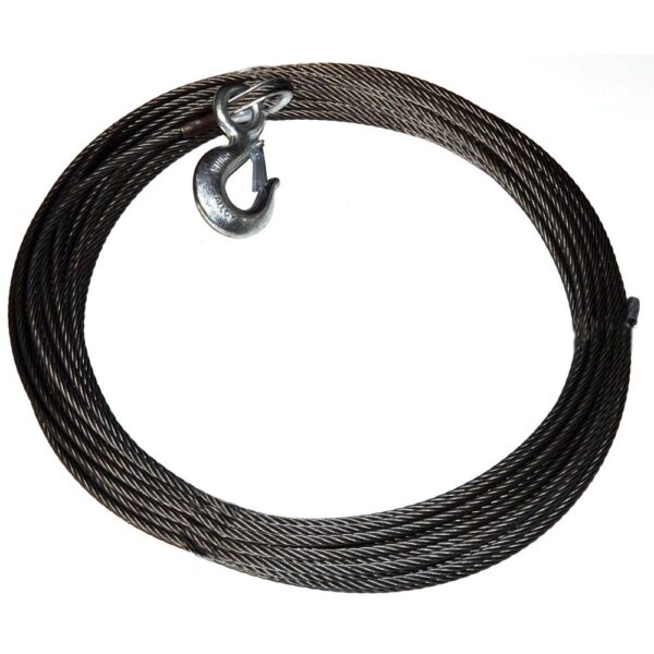 WIRE ROPE ASSEMBLY 3/8 Inch Diameter x 125 Foot Length