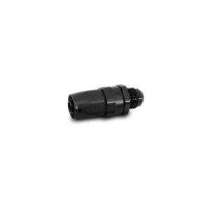 Male AN Flare Straight Hose End Fitting; Hose Size: -6AN; Male Flare: -6AN