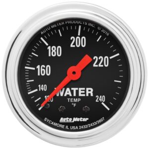 2-1/16 in. WATER TEMPERATURE, 120-240 Fahrenheit, TRADITIONAL CHROME
