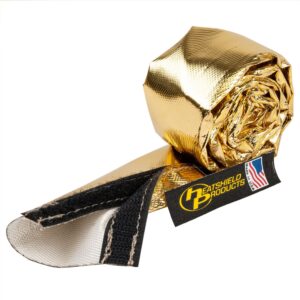 Heatshield Products 244100 - Cold-Gold Sleeve 1" id x 3 ft