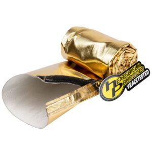 Heatshield Products 244212 - Cold-Gold Sleeve 2-1/2" id x 3 ft
