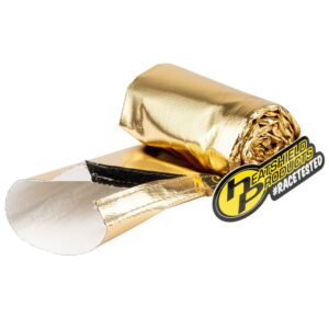 Heatshield Products 244300 - Cold-Gold Sleeve 3" id x 3 ft