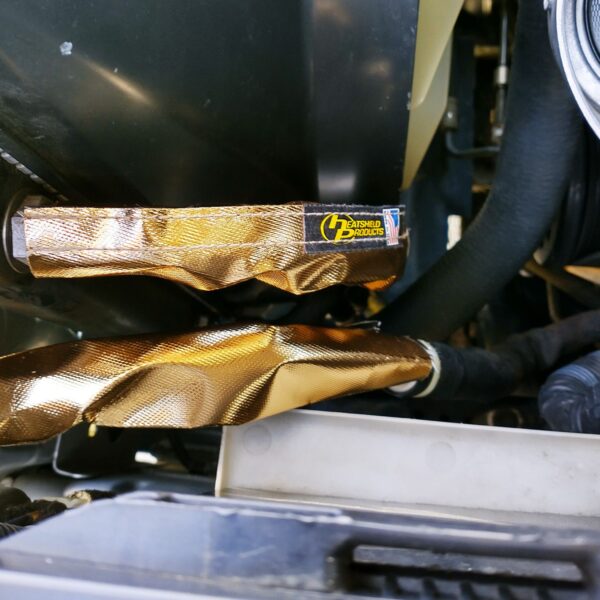 Heatshield Products 244114 - Cold-Gold Sleeve 1-1/4" id x 3 ft