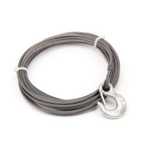 WIRE ROPE ASSEMBLY 1/4 Inch Diameter x 50 Foot Length