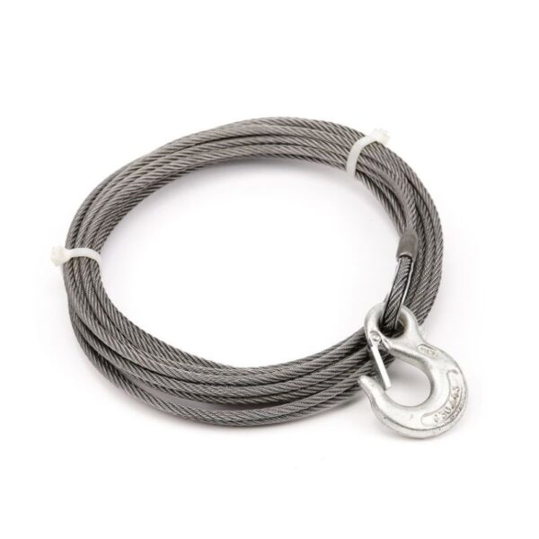WIRE ROPE ASSEMBLY 1/4 Inch Diameter x 40 Foot Length