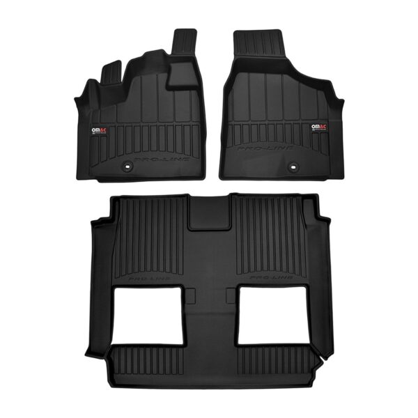 OMAC Premium Floor Mats for Dodge Grand Caravan 2008-2020 All-Weather Heavy Duty