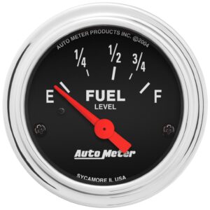 2-1/16 in. FUEL LEVEL, 73-10 O, TRAD. CHROME