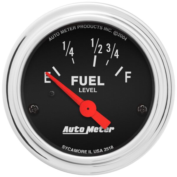 2-1/16 in. FUEL LEVEL, 16-158 O, TRAD. CHROME