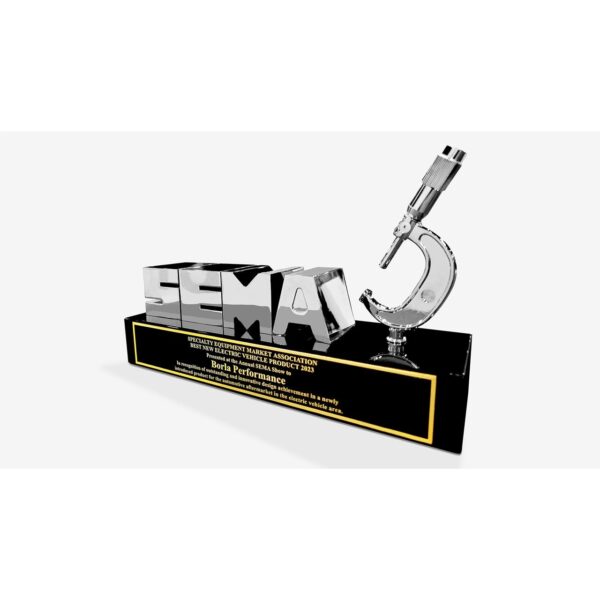 CrateMuffler , Chevrolet LS3 6.2L V8 Stock Output 3 in. Offset/Center 14 in.x6 in.x10.34 in. S-Type Part # 400957