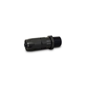 Male Straight Hose End Fitting; Size: -8AN; Pipe Thread 1/2" NPT